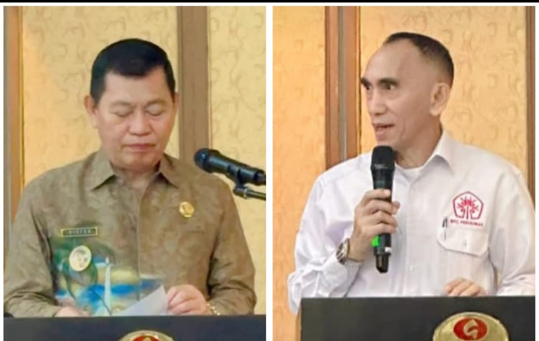 Wagub Victor Mailangkay dan Herry Rumondor 