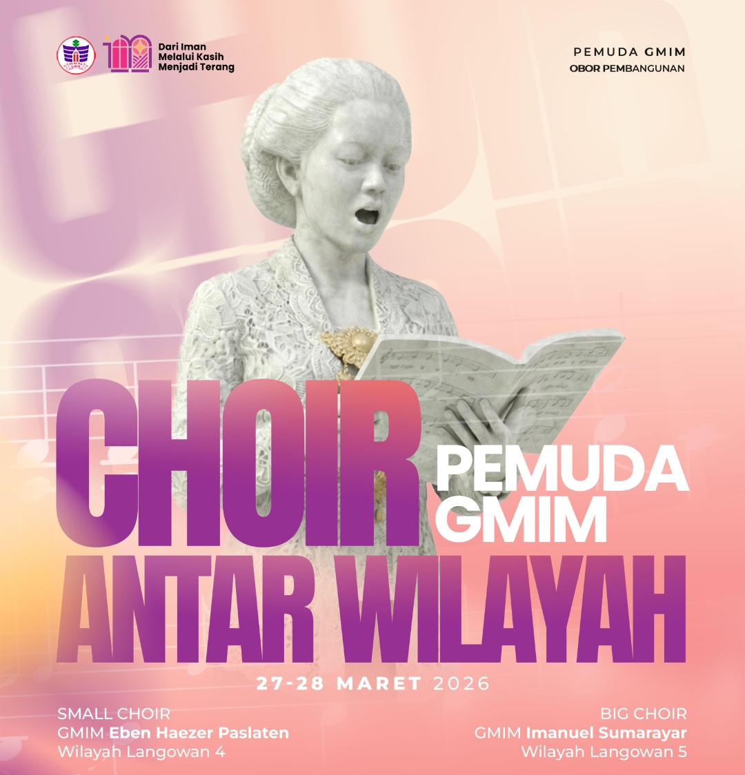Choir Pemuda GMIM Antar Wilayah Tahun 2026