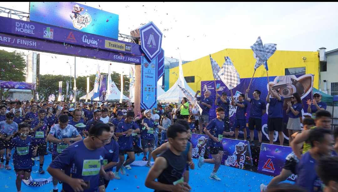 Toka SafeRun 2026 Diikiti Ribuan Peserta