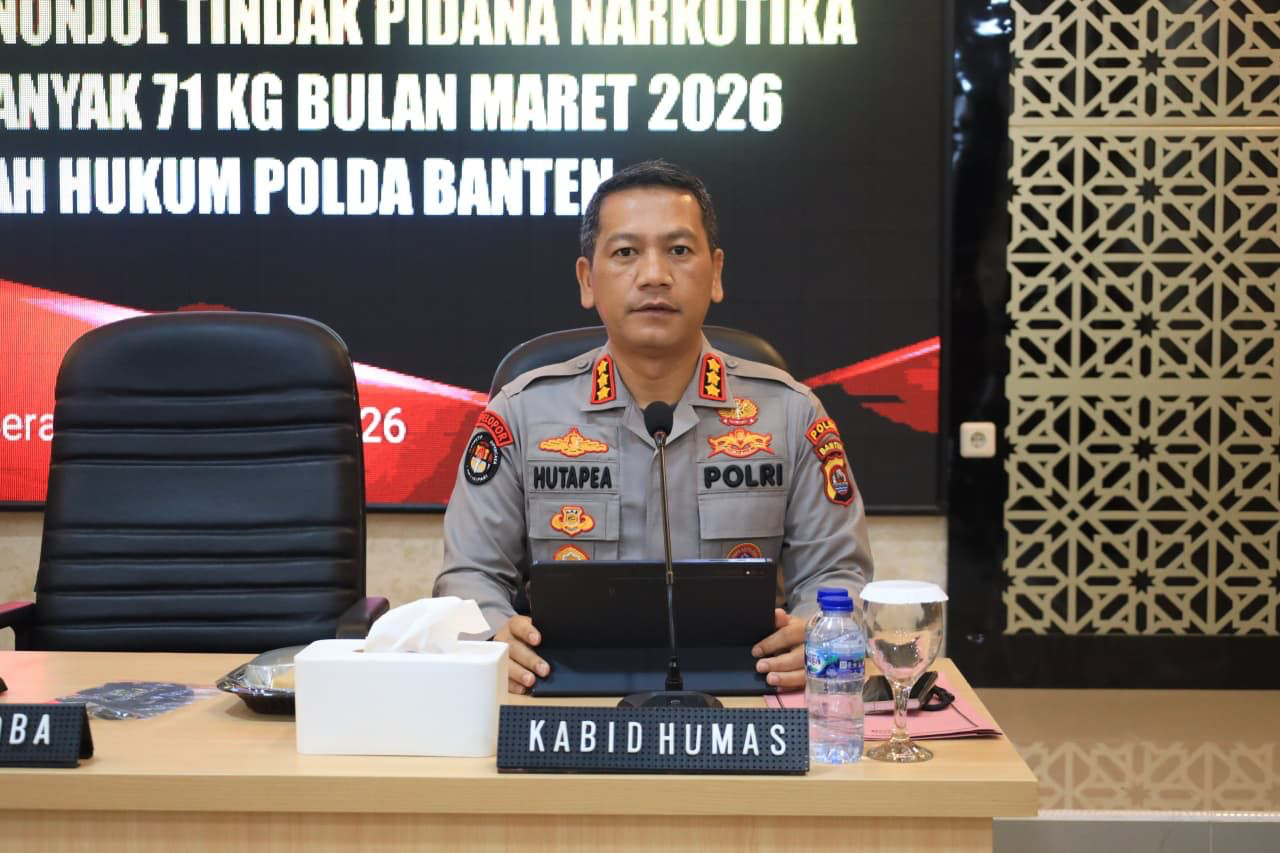 Kabidhumas Polda Banten Kombes Pol Maruli Ahiles Hutapea