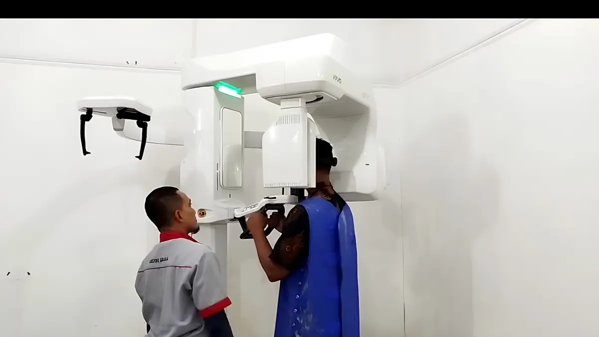 Alat Dental X-Ray Panoramic untuk Pemulihan Layanan Kesehatan di Aceh Pasca Banjir dan Tanah Longsor.