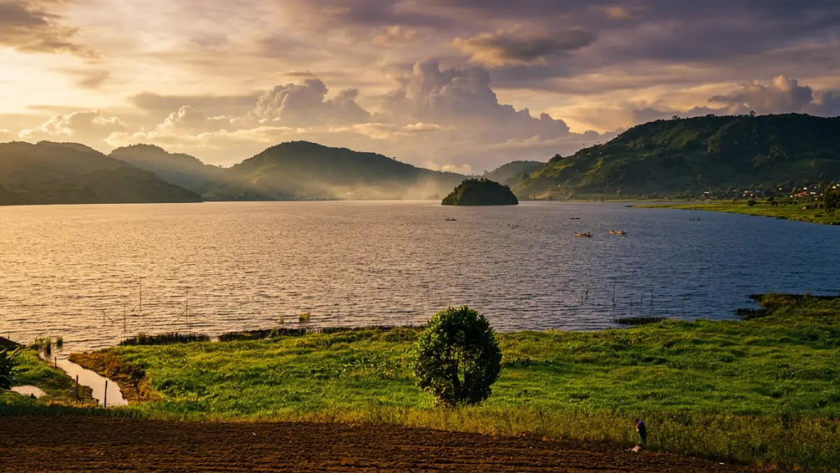 Danau di Modoinding. (Jkalengkongan)