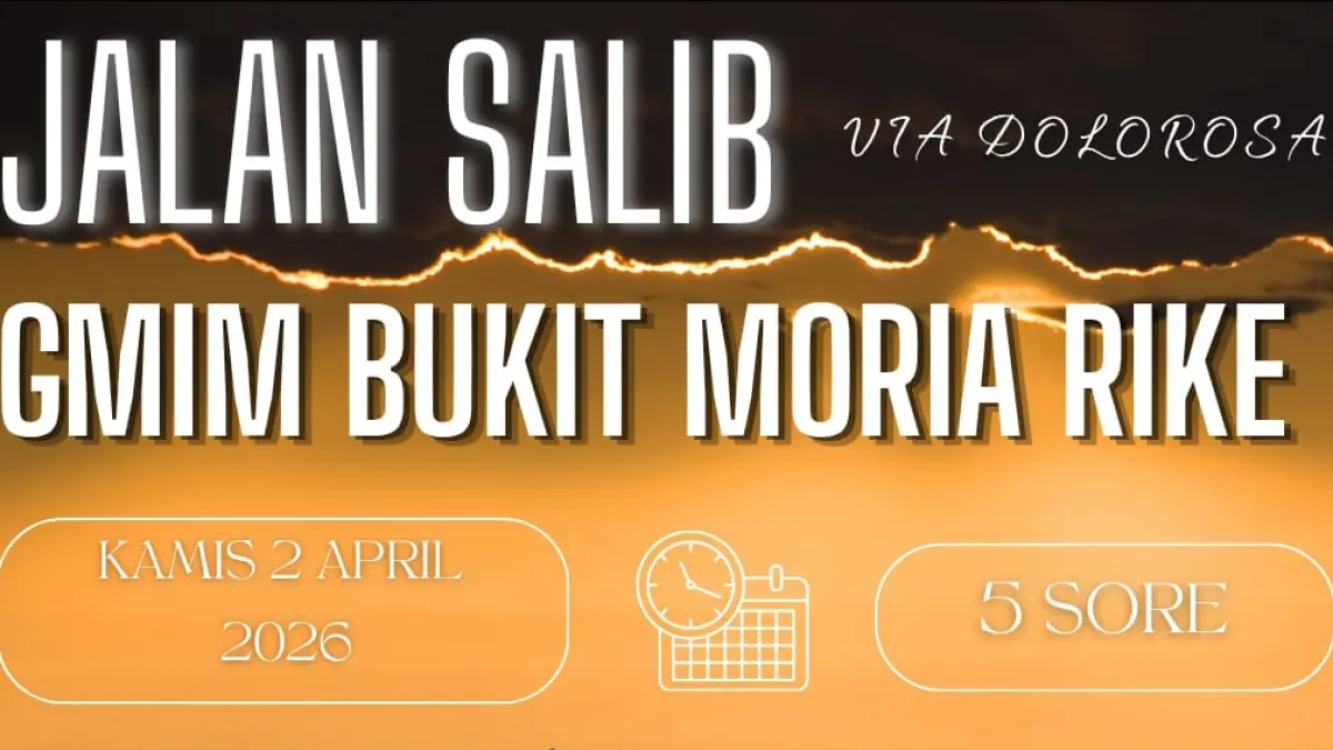 Jalan Salib GMIM Bukit Moria Rike