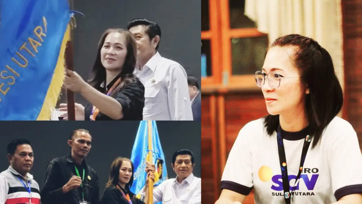 Sintya Bojoh resmi terpilih menjadi Ketua PWI Sulut di gelaran Konferensi Provinsi, Selasa (31/3), sekaligus perempuan pertama di Indonesia menjabat ketua PWI tingkat provinsi. Dok istimewa