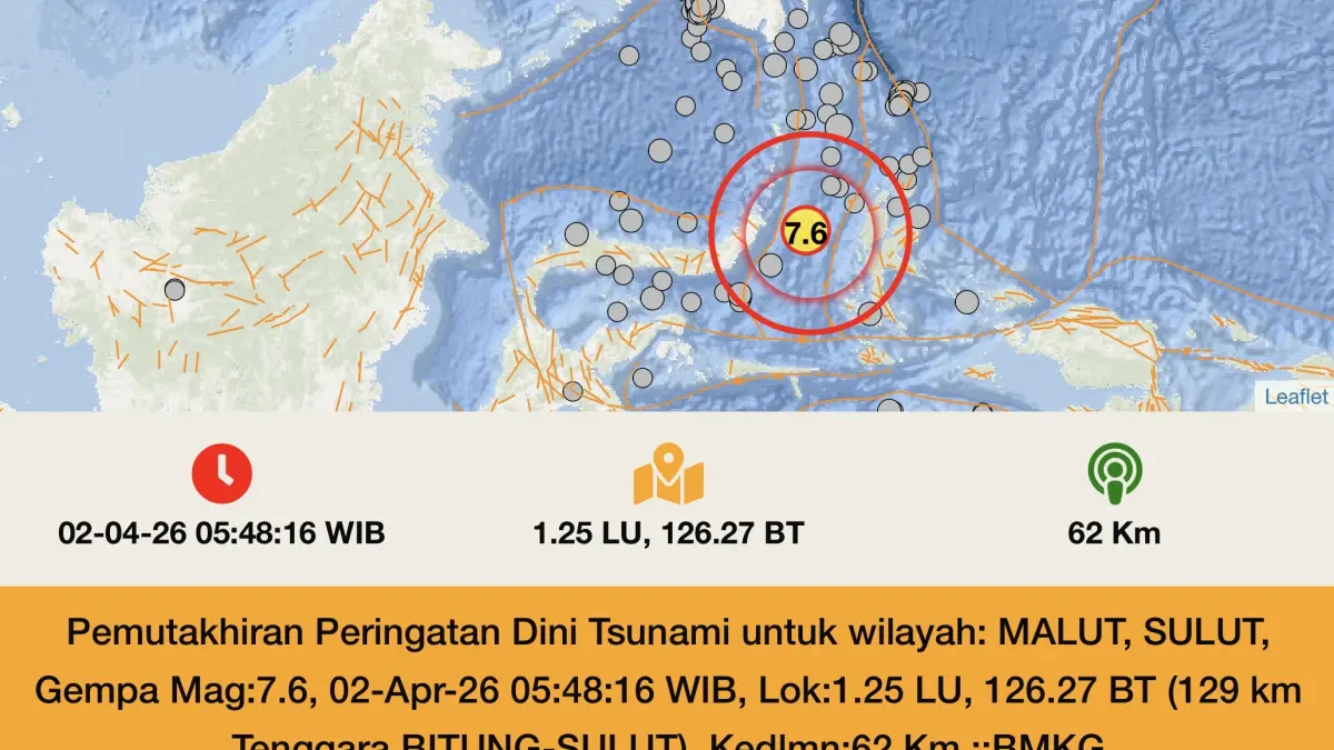 Gempa Sulut