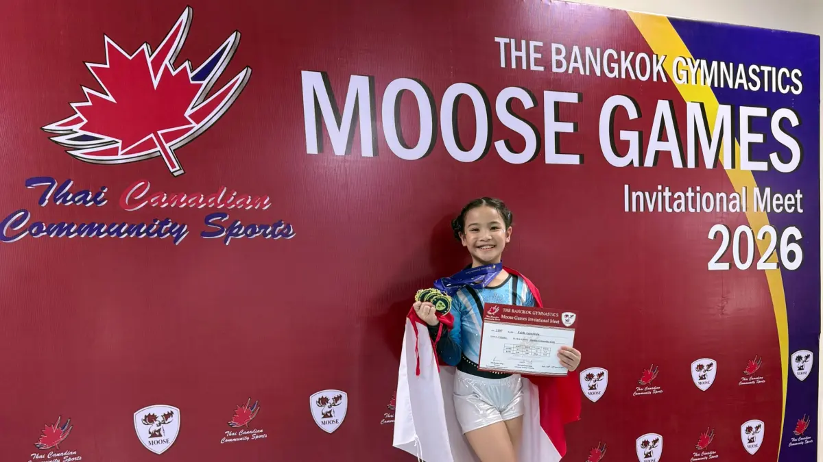 Atlet gimnastik cilik asal Manado, Faith Amoreiza atau yang akrab disapa Moa, kembali menorehkan prestasi gemilang di ajang internasional. 