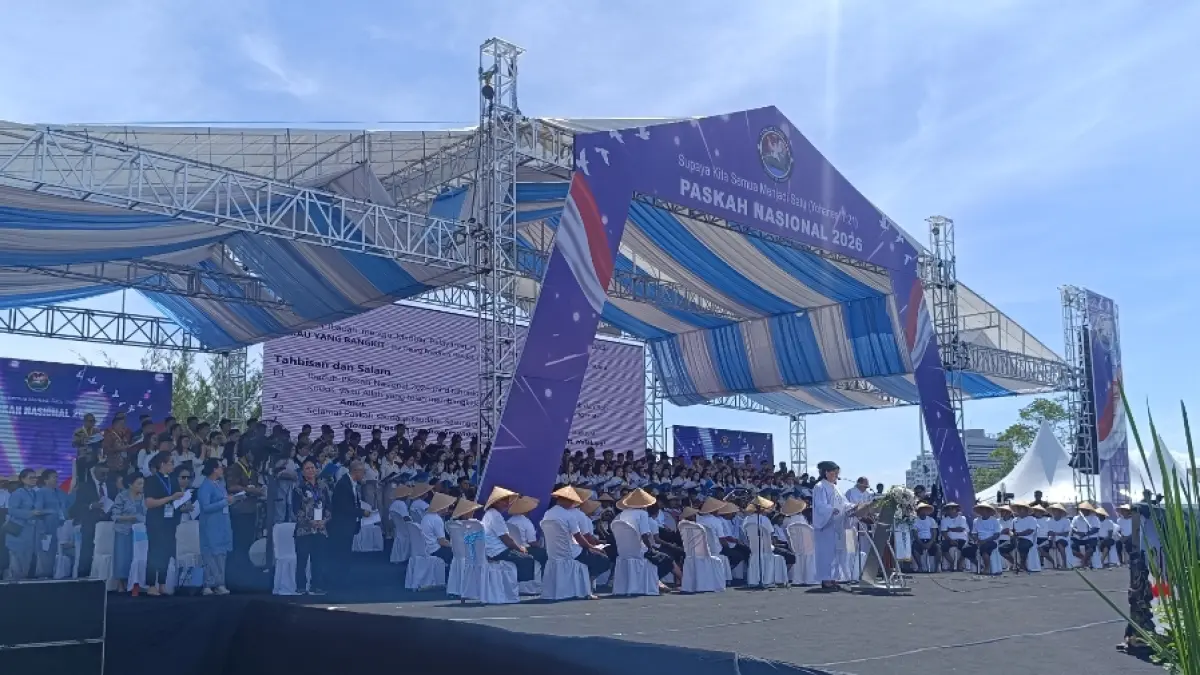 Ibadah Paskah Nasional 2026 di Manado
