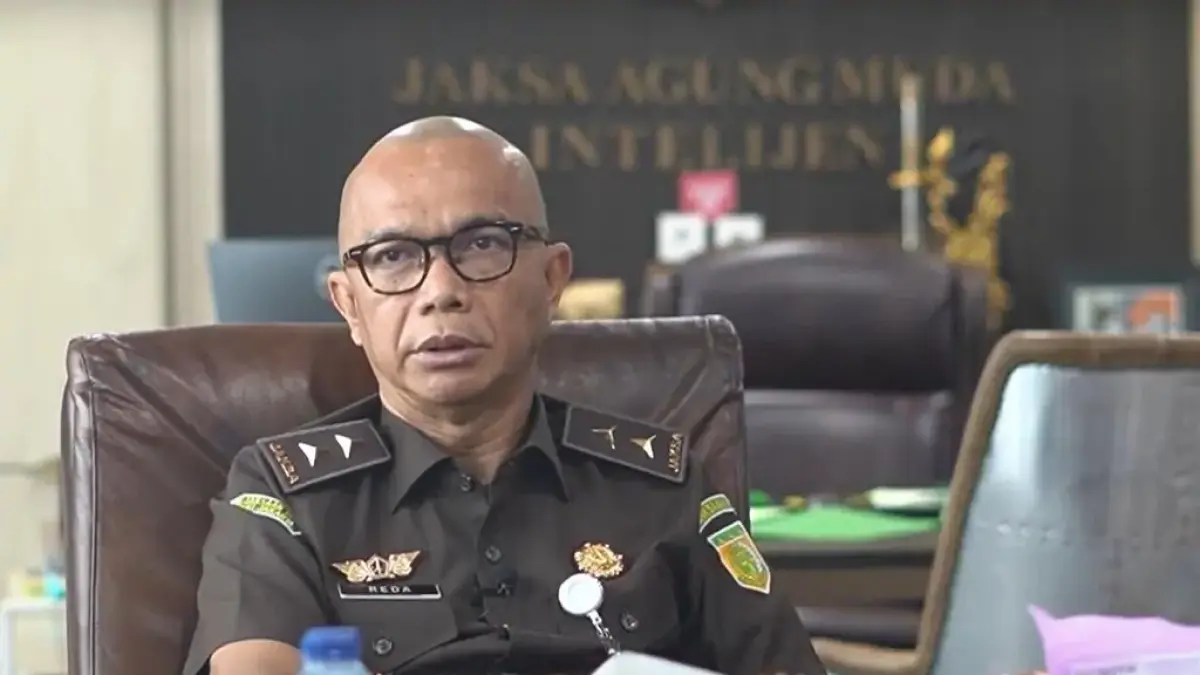 Jaksa Agung Muda Bidang Intelijen Kejagung RI Reda Manthovani