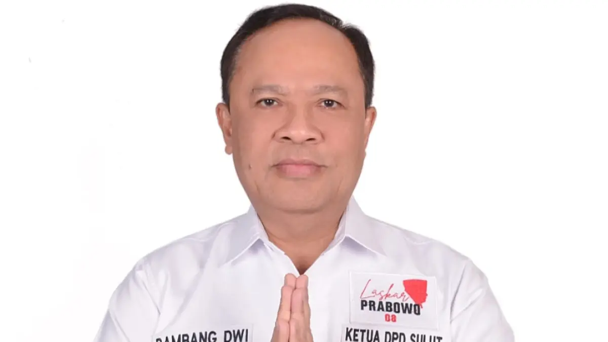 Ketua DPD Laskar Prabowo 08 Sulawesi Utara AKBP (Purn) Drs Bambang Dwidjatmiko 