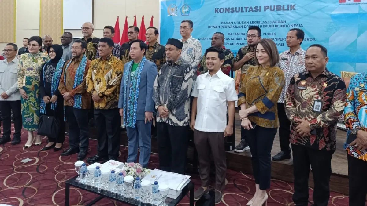 Momentum Konsultasi Publik yang dilakukan BULD DPD RI di kantor Gubernur Sulawesi Utara&nbsp;