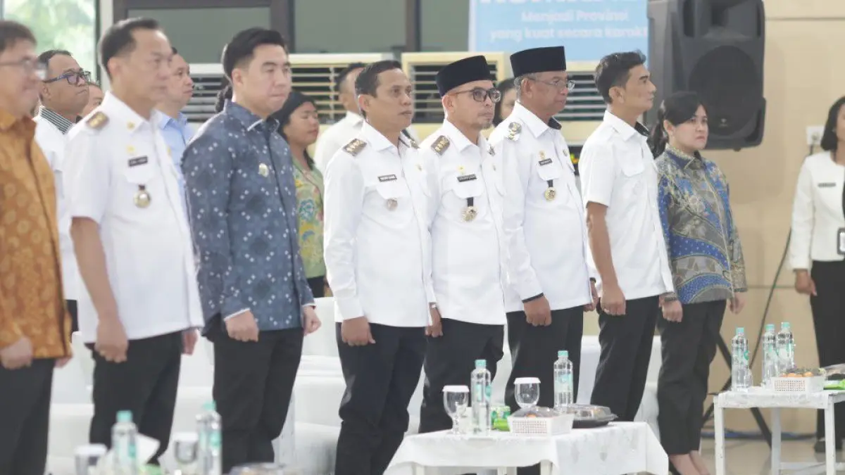 Wali Kota Weny Gaib menghadiri kegiatan peluncuran Program BSPS Tahun 2026 di Provinsi Sulawesi Utara