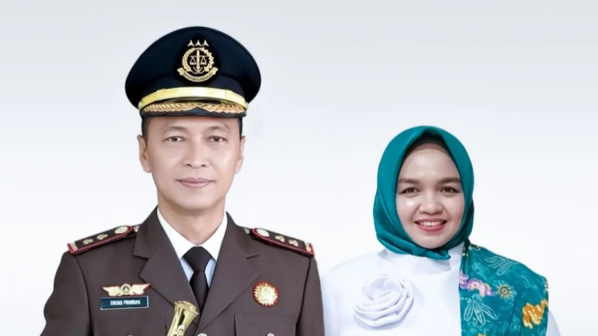Kajari Bitung Krisna Pramono dan Ketua IAD Daerah Bitung.(Dok Istimewa)