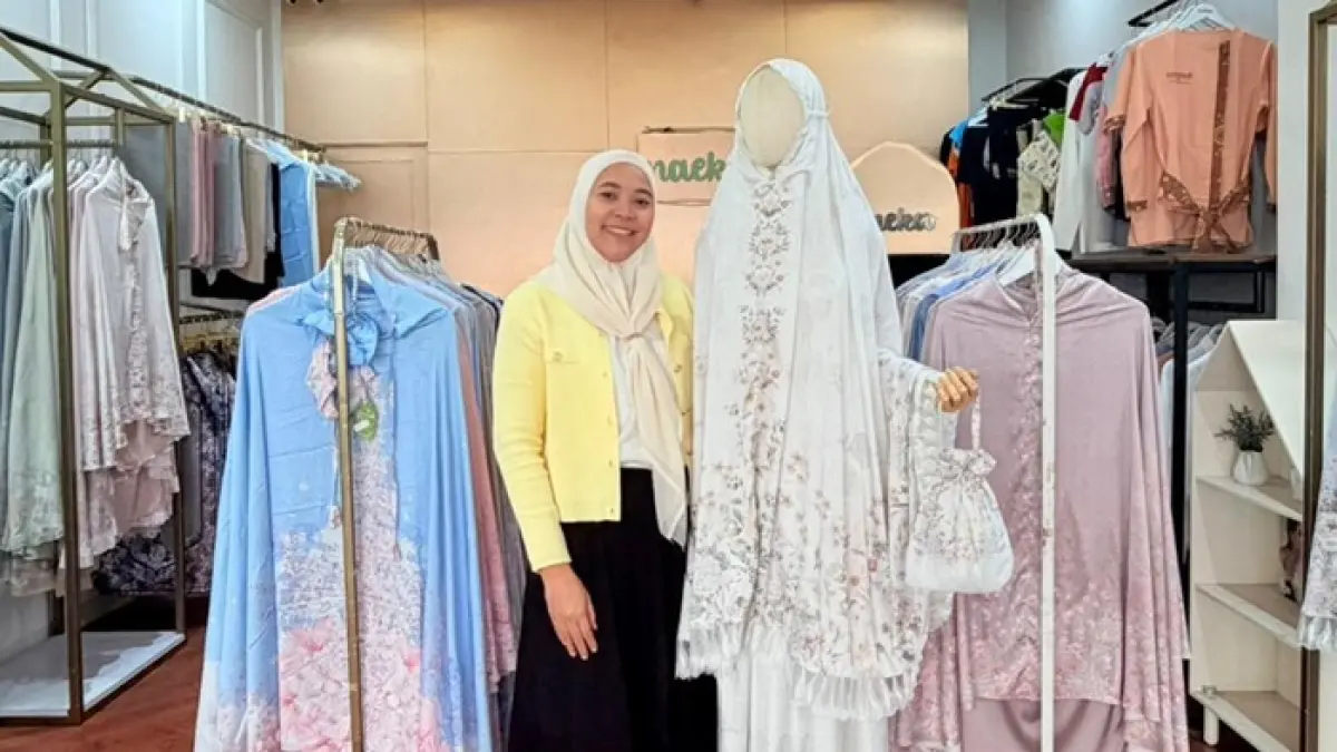 Naeka, usaha modest fashion asal Jakarta Selatan. (Dok BRI)