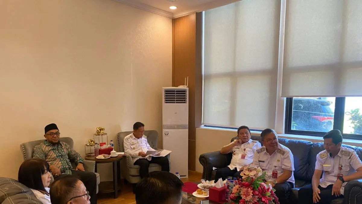 SINERGI: Rapat Koordinasi terkait optimalisasi pelayanan kesehatan di RSUD Amurang serta peningkatan sinergi antara pemerintah daerah dan pelaku usaha.
