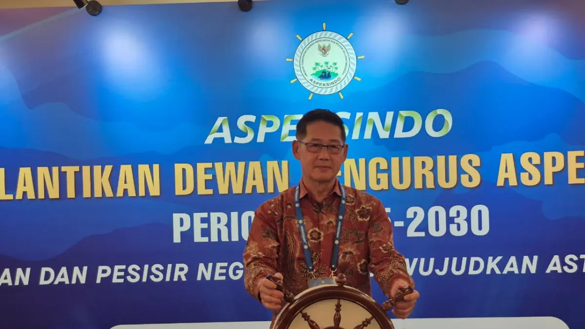 Wali Kota Bitung Hengky Honandar di sela kegiatan Musda Aspeksindo.(Dok Istimewa)