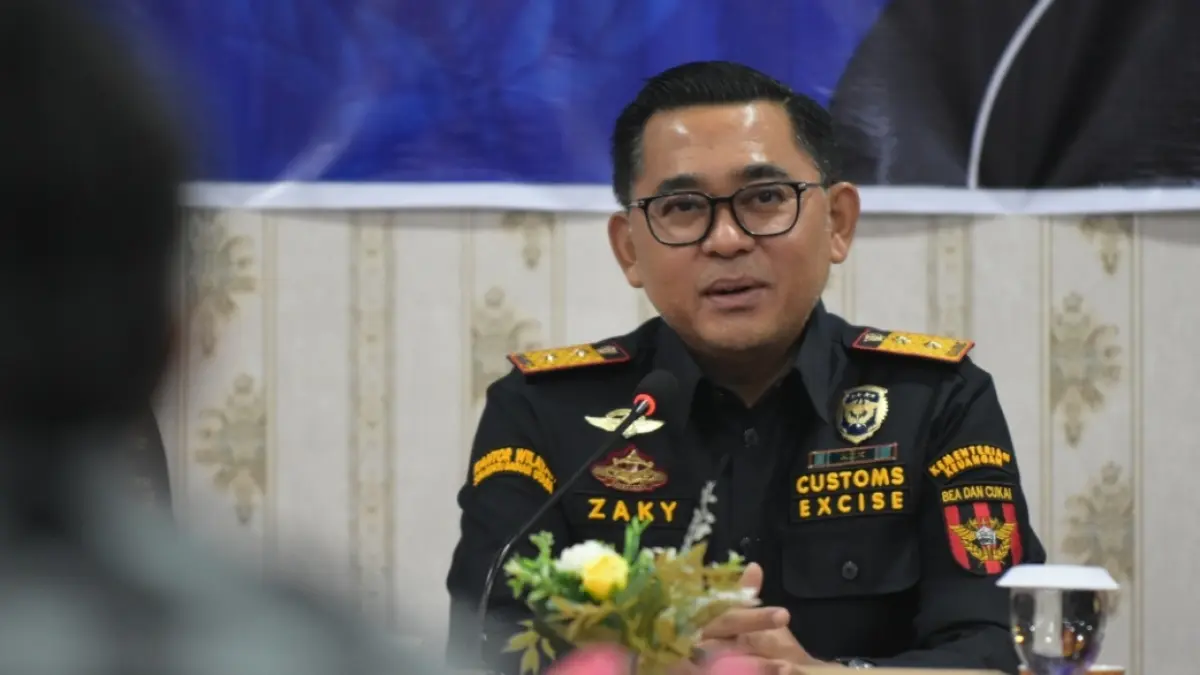 Kepala Kanwil DJBC Sulbagtara, Zaky Firmansyah