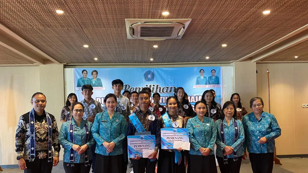 Pemilihan Duta Cegah Stunting Kabupaten Sangihe yang digelar di Ballroom Tahuna Beach Hotel, Rabu (15/04/26).