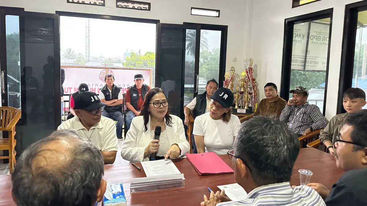 Jouke Rumbajan resmi mendaftarkan diri sebagai bakal calon Hukum Tua Tonsealama periode 2026–2034.