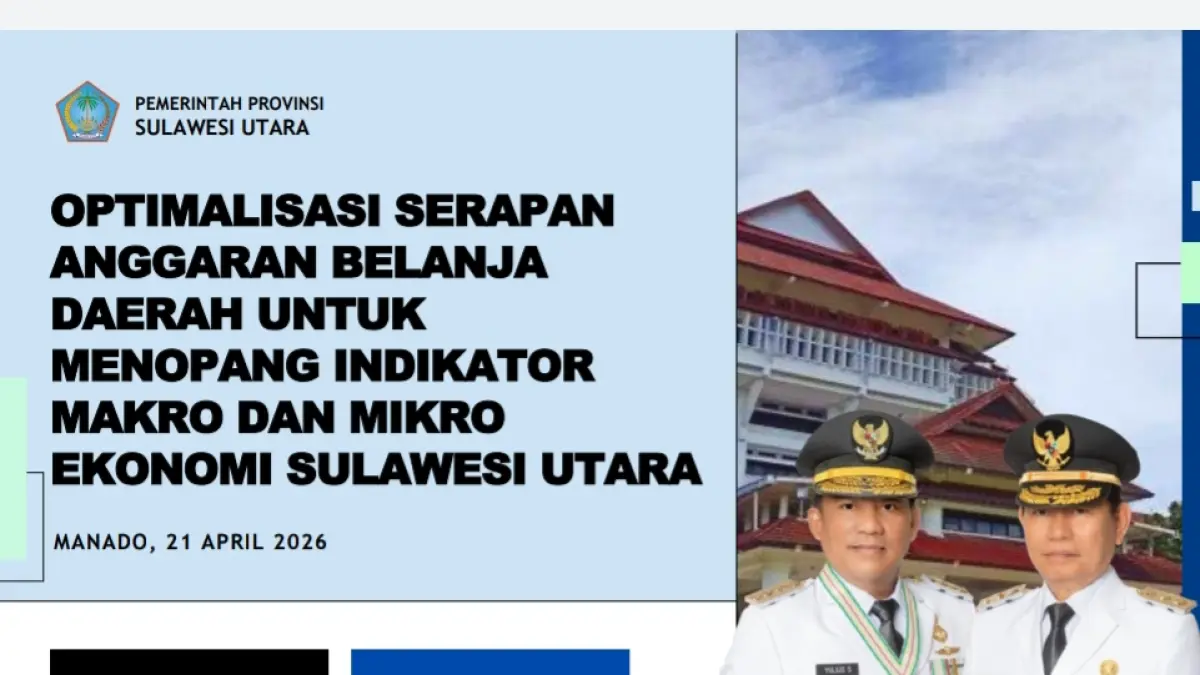Gubernur Sulut Tekankan Optimalisasi Serapan Anggaran APBD untuk Kesejahteraan Rakyat