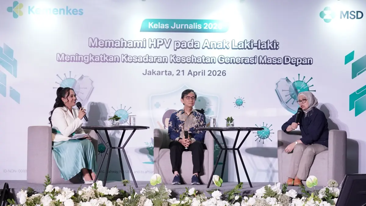 Kelas Jurnalis Memahami HPV pada Anak Laki-laki