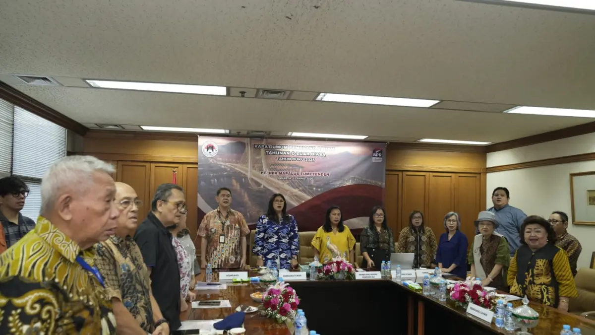 BPR Mapalus Tumetenden Gelar RUPS Tahun Buku 2025, 