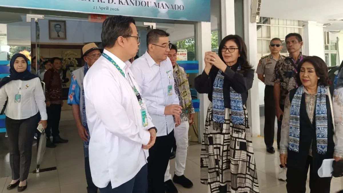 Kunjungan Komisi IX DPR RI di RSUP Prof RD Kandou Manado