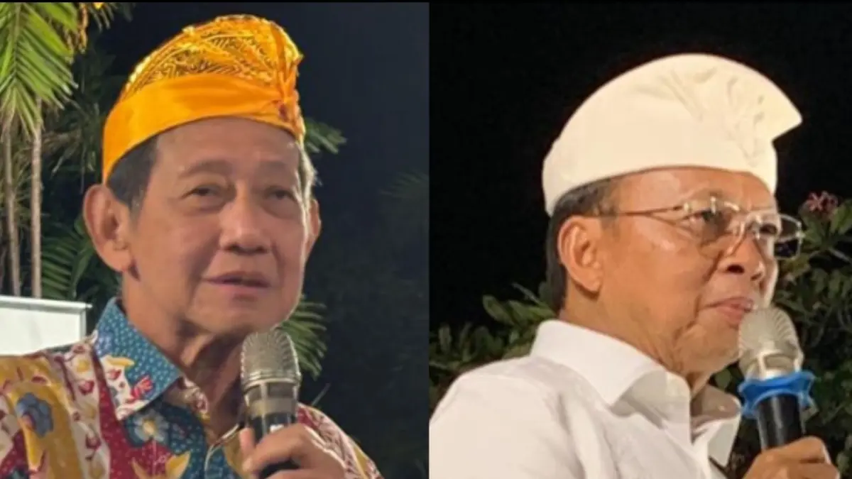  Chairman Asia Small Business Federa on Indonesia sekaligus pakar pemasaran Indonesia Hermawan Kartajaya dan  Gubernur Bali Wayan Koster
