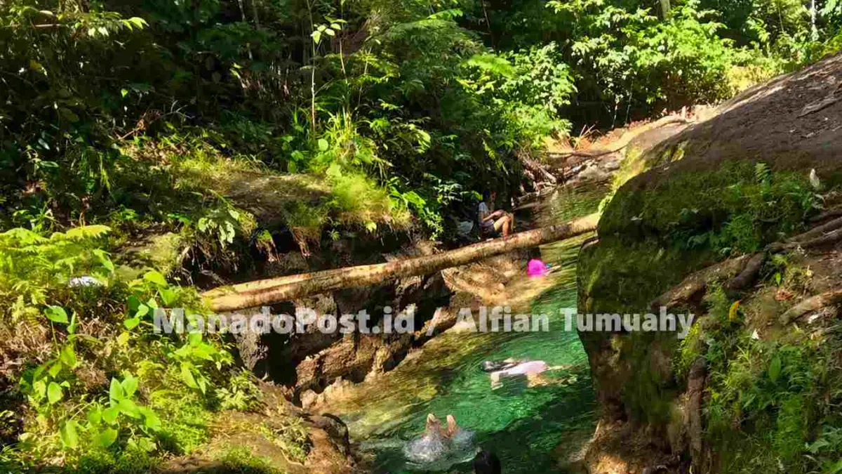 Sungai Lapeto di Kelurahan Angges, Tahuna Barat, Sangihe.
