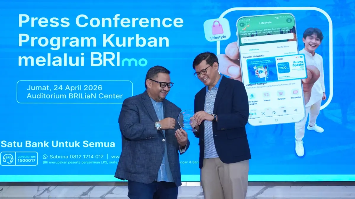 BRI bersama Rumah Zakat menghadirkan layanan qurban digital di BRImo.