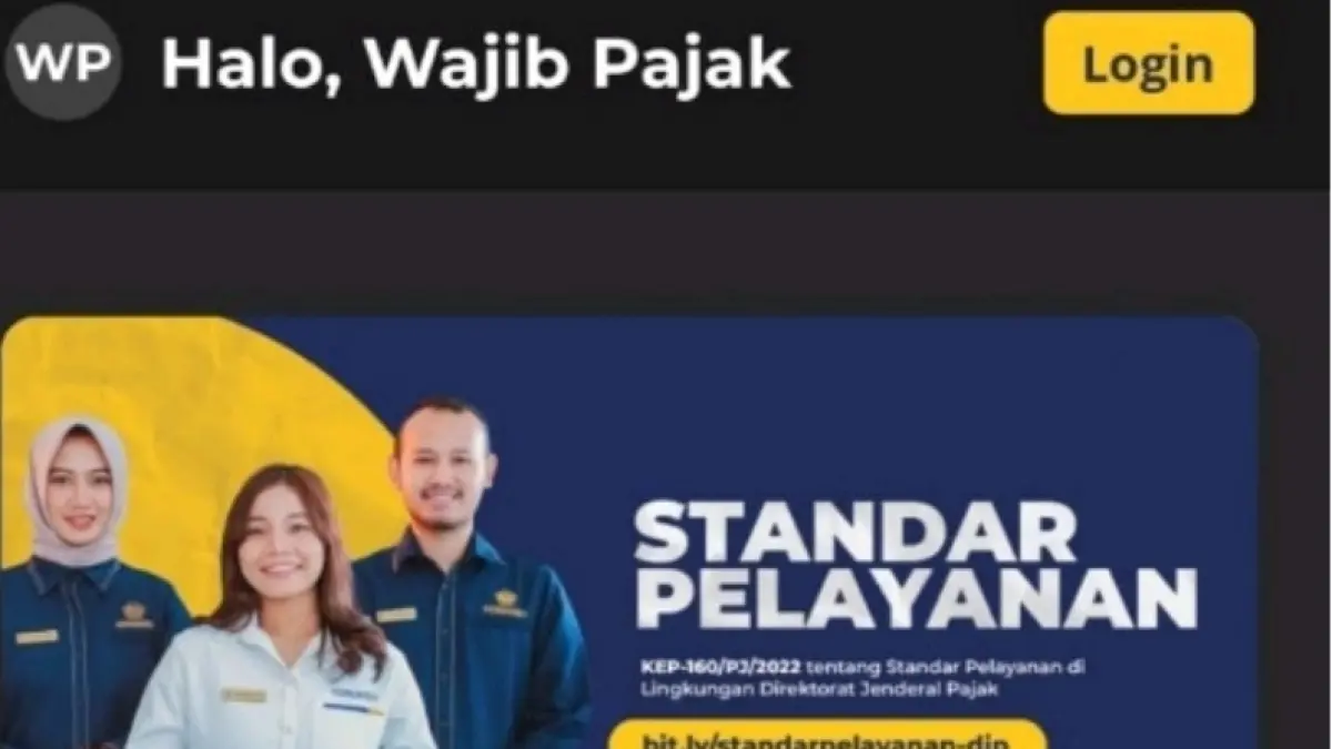 Aktivasi pajak.