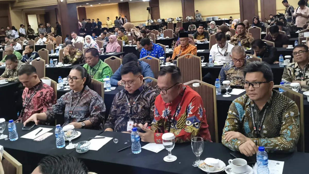 Wakil Wali Kota Manado bersama Wakil kepala daerah dari Sulut dalam kegiatan Bimtek dan silaturahmi ASWAKADA, Selasa (28/4) di Jakarta