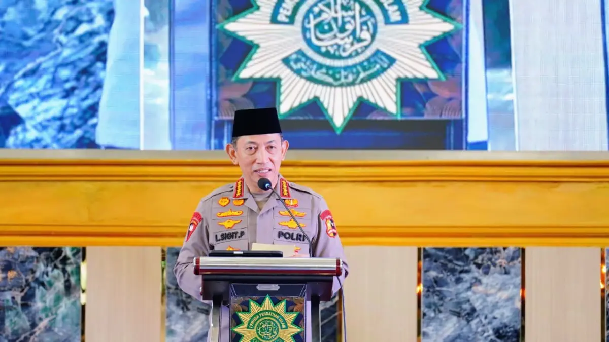 Buka Muktamar Pemuda Persis, Kapolri Tekankan Sinergi Jaga Stabilitas Kamtibmas
