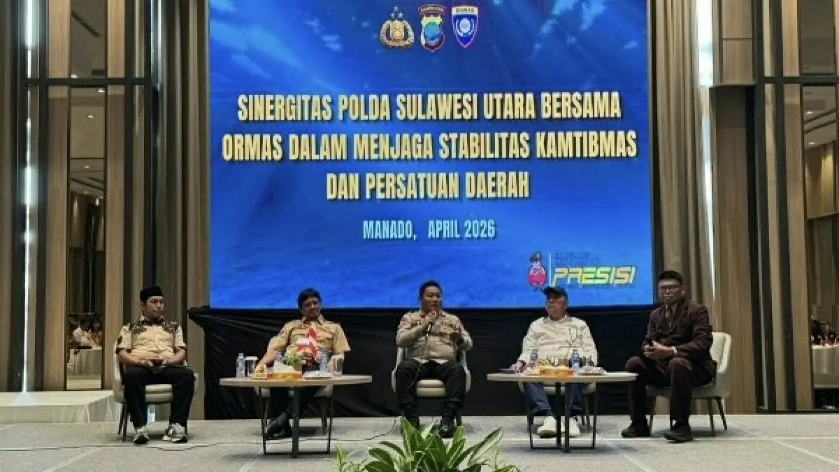 Polda Sulut Ajak Ormas Jadi Garda Terdepan Penjaga Kerukunan dan Stabilitas Daerah