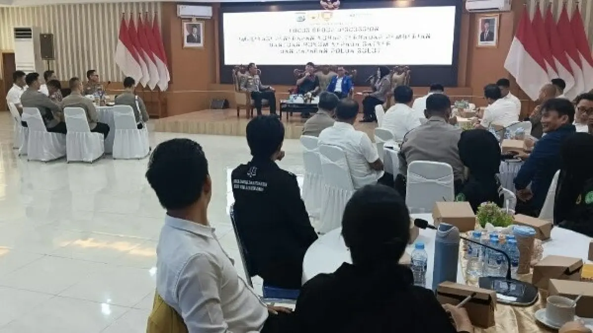 Pusat Studi Kepolisian Polda Sulut Gelar FGD Implementasi UU KUHP dan KUHAP Baru