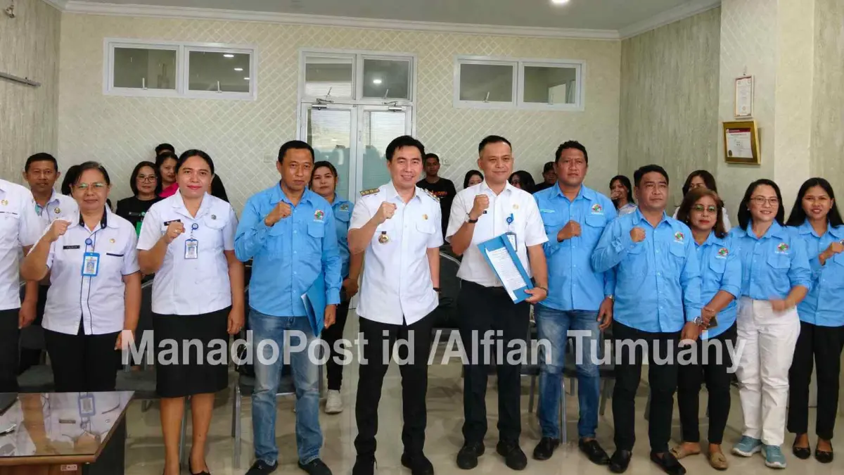 Sepakat : UPTD RSUD Liun Kendage dan Dekopinda Sangihe Resmi teken kerjasama di bidang Usaha, Rabu (29/04/26).