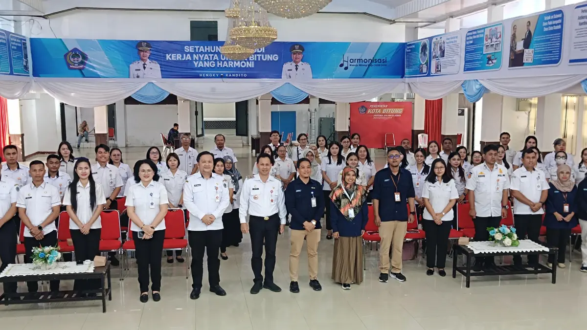 Sosialisasi Program Microskill dan Government Transformation Academy di Pemkot Bitung.(Dok Istimewa)
