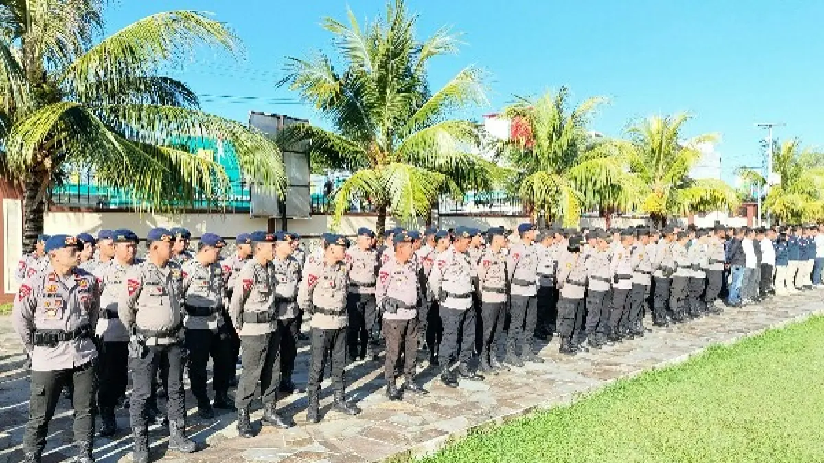 Polda Sulut Gelar Apel Siaga Jelang May Day 2026, Pastikan Kondusivitas Wilayah