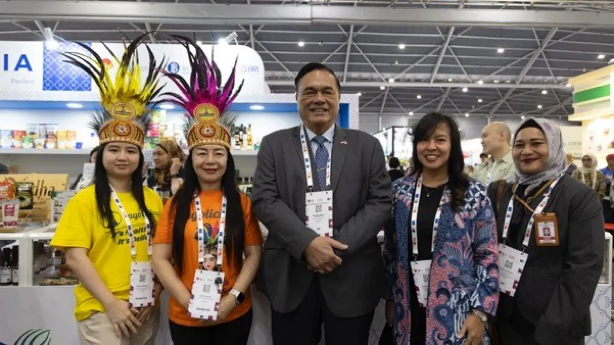 UMKM hasil kurasi dari berbagai program pemberdayaan BRI turut tampil dalam Food and Hospitality Asia (FHA) 2026 di Singapura.