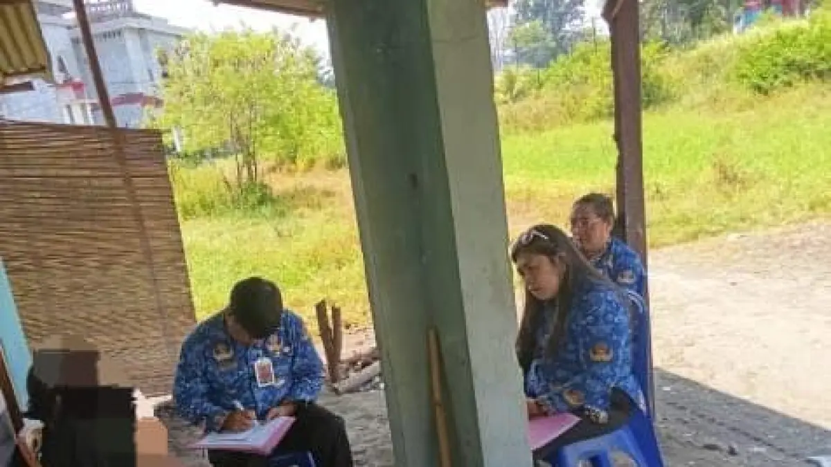 MANTAP: Proses pendampingan psikologi yang dilakukan Dinas Pemberdayaan Perempuan dan Perlindungan Anak (PPPA) Kabupaten Minahasa Selatan (Minsel).