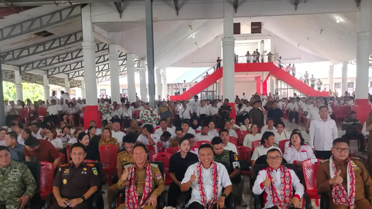 SINERGI: Kegiatan yang digelar di aula Waleta Selasa (5/5).