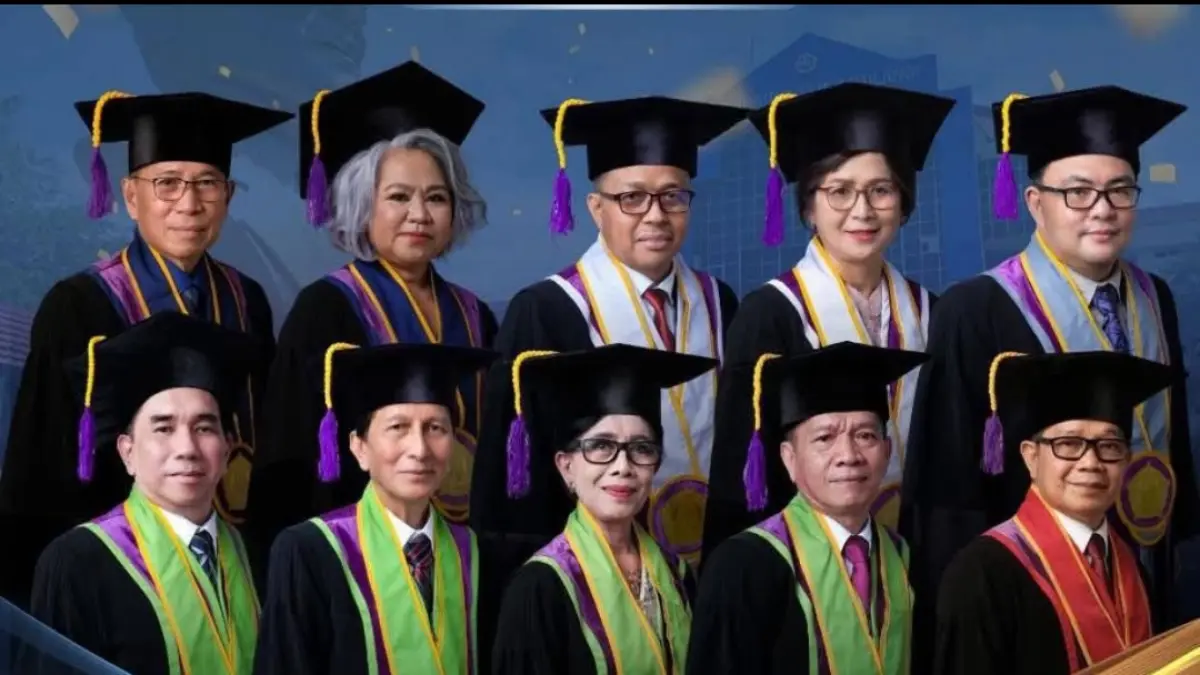 Ini Daftar 10 Guru Besar Baru Unsrat Yang Dikukuhkan Rektor Prof Berty Sompie