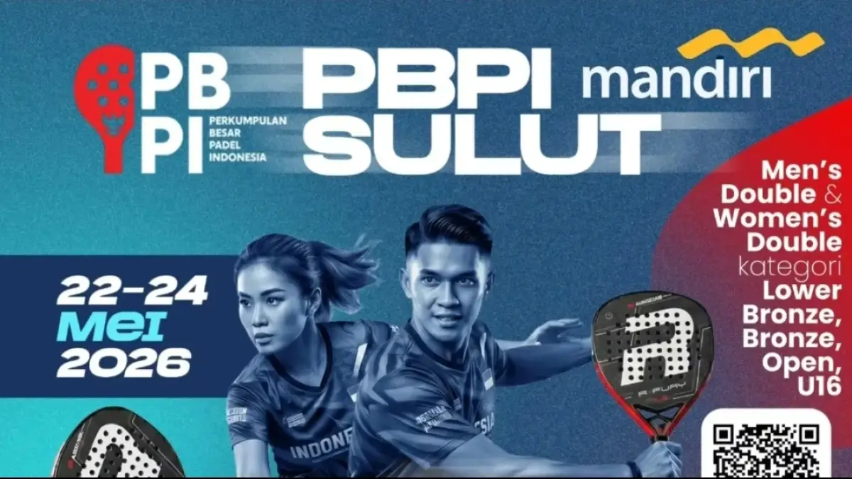 Ratusan Atlet Bakal Bertanding di Sulut Open Padel Tournament