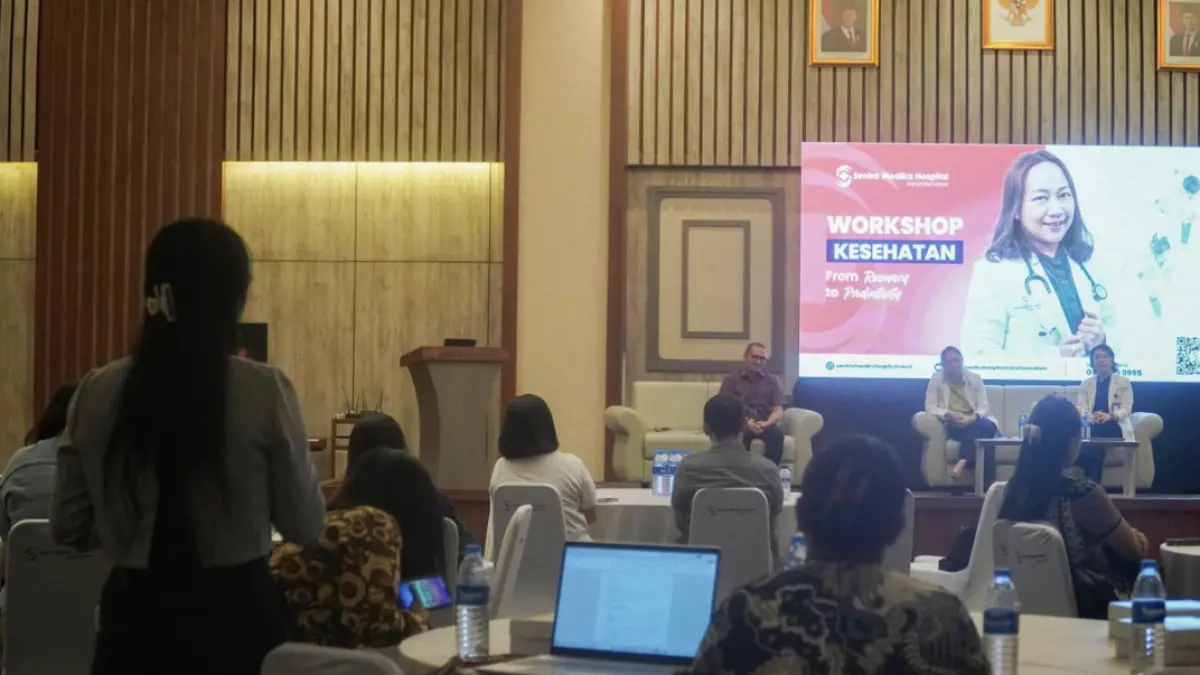 ULAS: Talkshow kesehatan bertajuk “Recovery to Productivity” yang digelar Sentra Medika Hospital Minahasa Utara, Sabtu (11/4/2026).
