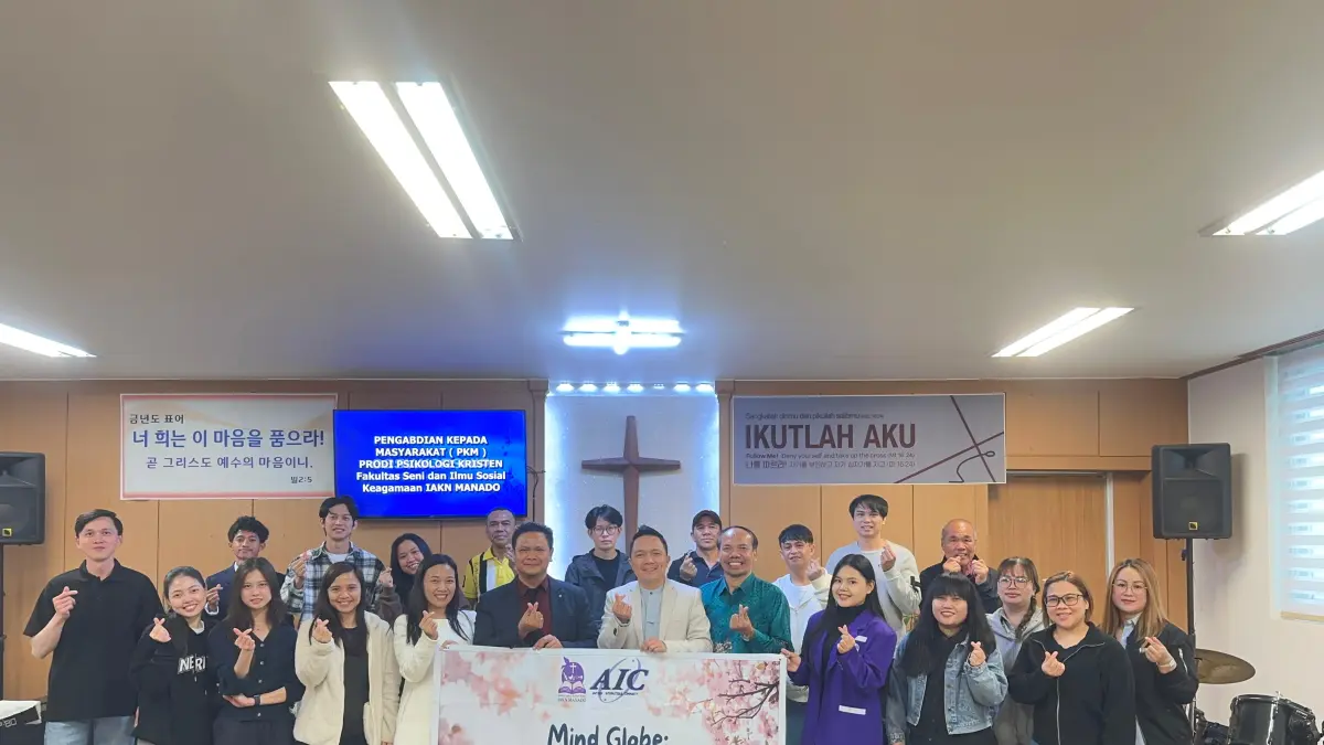 Diundang Hoseo University dan AIC Korea Selatan, Dosen dan Mahasiswa Psikologi Kristen IAKN Manado
