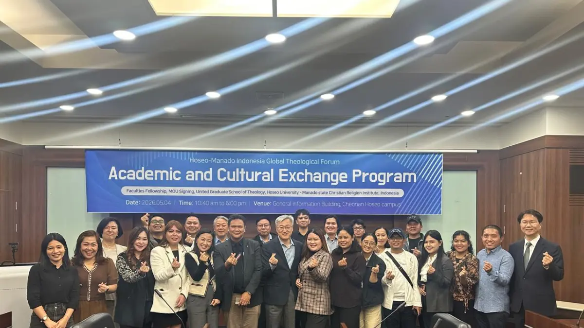 FORUM INTERNASIONAL: Program Studi Psikologi Kristen Institut Agama Kristen Negeri Manado melaksanakan rangkaian kegiatan internasional di Korea Selatan pada 30 April hingga 6 Mei 2026.