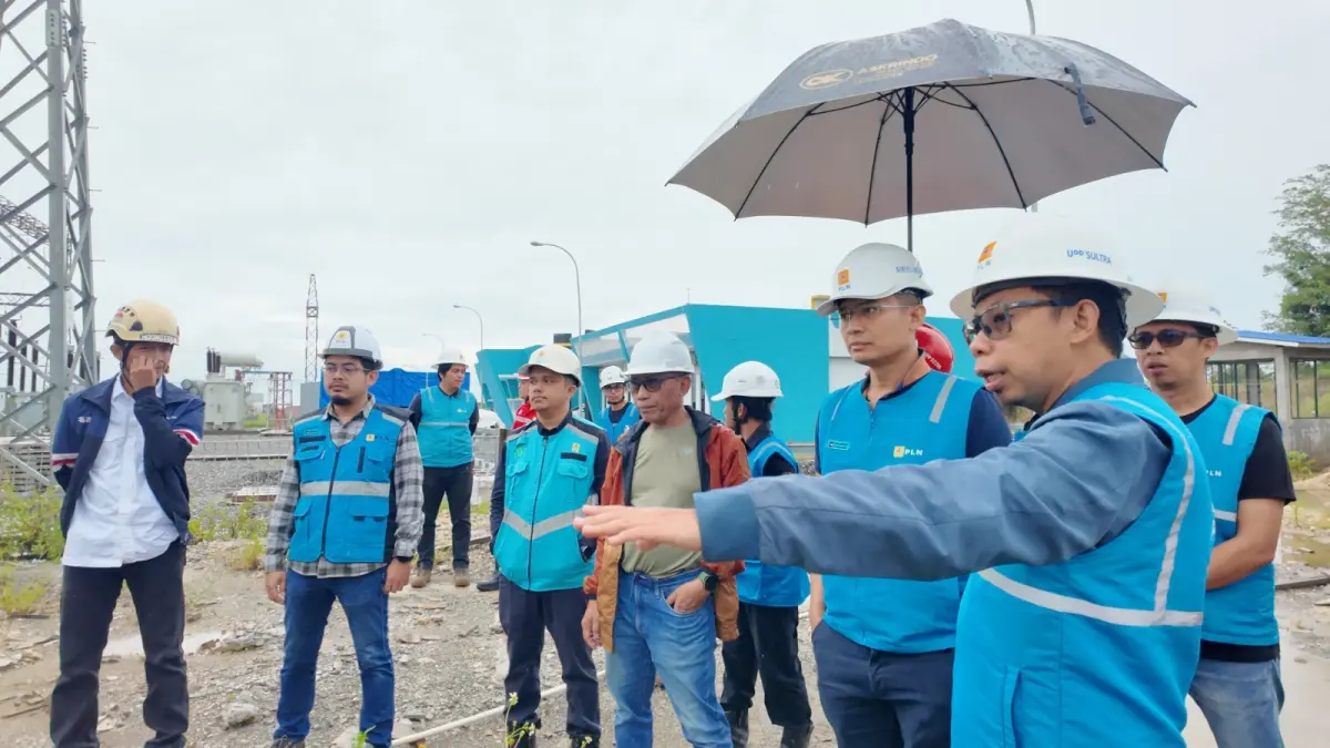 Proses peninjuaan proyek strategis kelistrikan di Sulawesi Tenggara


