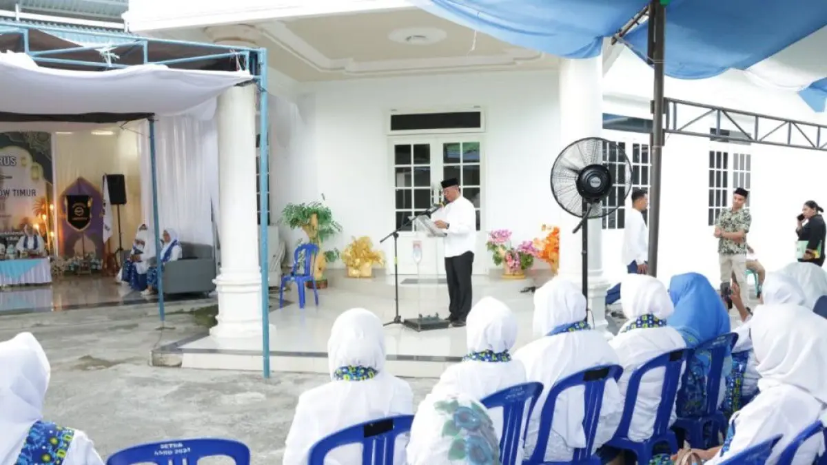 Bupati Oskar Manoppo menghadiri acara Pelantikan Pimpinan Daerah Badan Kontak Majelis Taklim Boltim