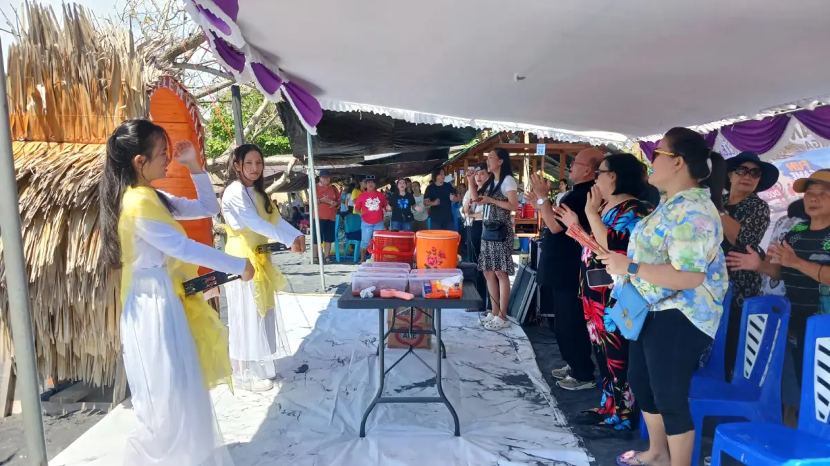 Ibadah Kenaikan Yesus Kristus Jemaat GMIM Kharisma Buha.
