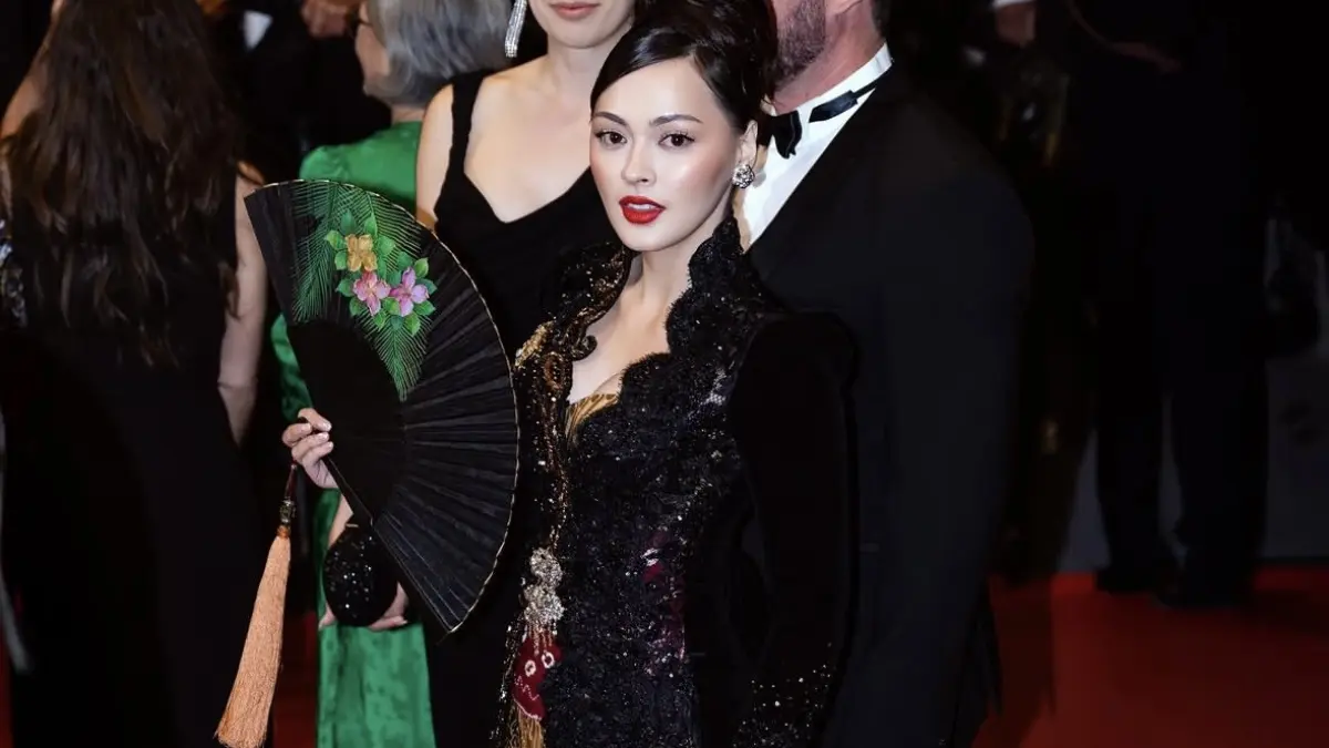 Jolene Marie Rotinsulu hadir di karpet merah Cannes Film Festival 2026