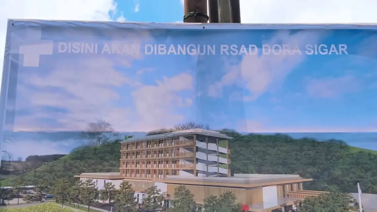 Informasi terbaru akan adanya pembangunan RSAD Dora Sigar.&nbsp;